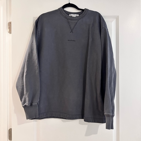 Acne Studios Logo Sweatshirt - Picture 1 of 8